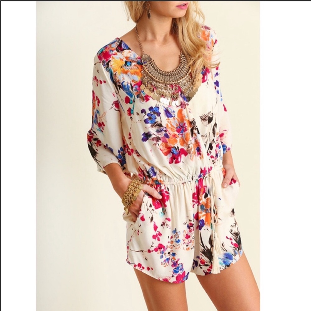 Beautiful and Breezy off white romper